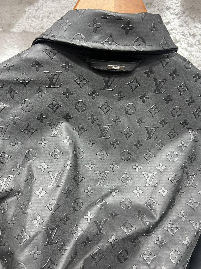 Louis Vuitton Lvse Embossed Monogram Mix Leather Blouson (1A9FOV)