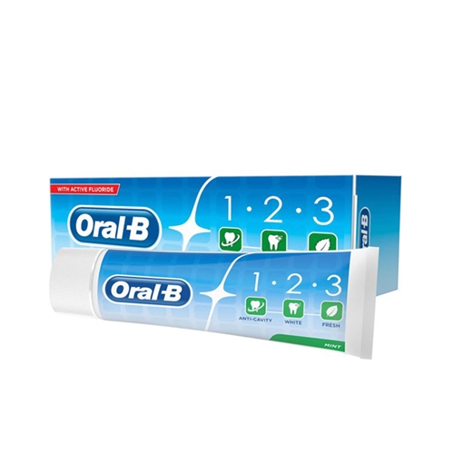 oral b with active fluoride