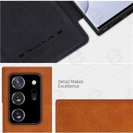 کیف چرمی نیلکین سامسونگ Samsung Galaxy Note 20 Ultra Nillkin Qin Leather Case